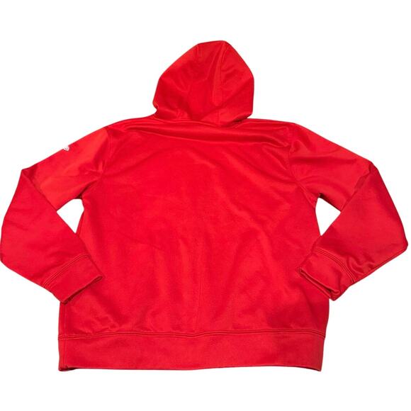 Kansas City Chiefs NFL Combine Red Hoodie Men's Size M - Picture 2 of 5